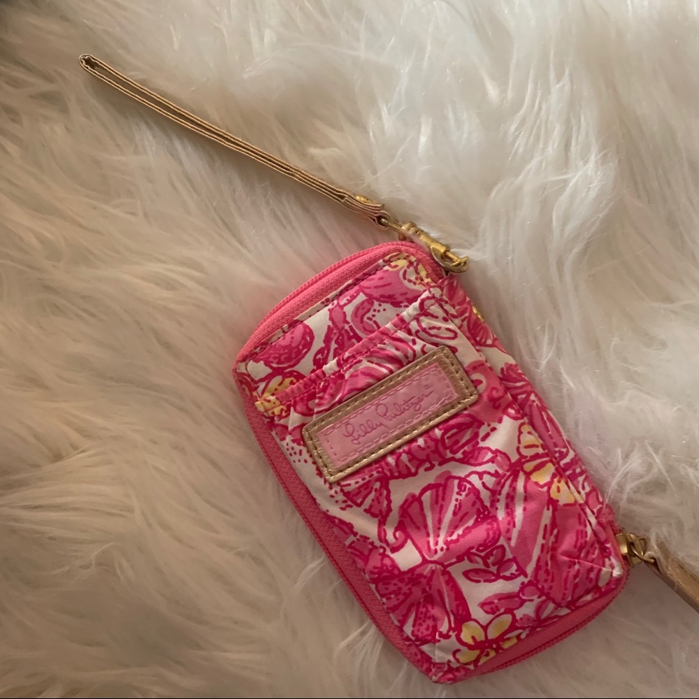 Lilly pulitzer wristlet